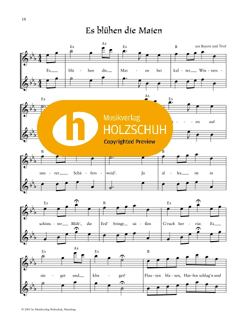 Es blühen die Maien